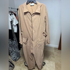 Asos Design Boilersuit Zip Up Jumpsuit